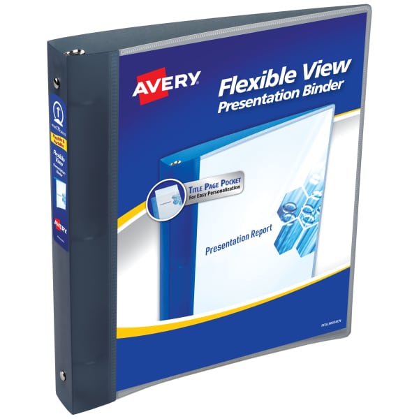 1" Flexible Presentation Binder